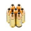 Close up of the 147gr on the 50 Rounds of 147gr JHP 9mm Ammo by Fiocchi