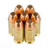 Close up of the 180gr on the 50 Rounds of 180gr FEB .40 S&W Ammo by Magtech CleanRange