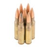 Close up of the 146gr on the 460 Rounds of 146gr FMJ 7.62x51mm Ammo in Ammo Can by PMC