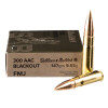 Image of 500 Rounds of 147gr FMJ .300 AAC Blackout Ammo by Sellier & Bellot