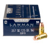 Close up of the 125gr on the 1000 Rounds of 125gr TMJ .357 SIG Ammo by Speer