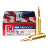 Close up of the 100gr on the 200 Rounds of 100gr InterLock .243 Win Ammo by Hornady