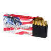 View of Hornady .243 Win ammo rounds
