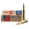 View of Hornady 5.56x45 ammo rounds