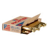 View of Hornady 5.56x45 ammo rounds