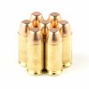 Close up of the 180gr on the 50 Rounds of 180gr FMJ .40 S&W Ammo by Magtech