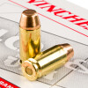 View of Winchester .40 S&W ammo rounds