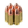 Close up of the 115gr on the 250 Rounds of 115gr FMJ 9mm Ammo by Federal