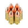 Close up of the 115gr on the 50 Rounds of 115gr FMJ 9mm Ammo by Federal