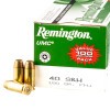 View of Remington .40 S&W ammo rounds