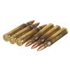 View of Winchester 5.56x45 ammo rounds