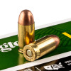 View of Remington .380 ACP ammo rounds