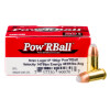 View of Corbon 9mm ammo rounds