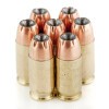 Close up of the 95gr on the 50 Rounds of 95gr JHP .380 ACP Ammo by Winchester
