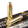 Close up of the 158gr on the 50 Rounds of 158gr JHP .357 Mag Ammo by Fiocchi