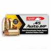 Image of 50 Rounds of 185gr JHP .45 ACP Ammo by Aguila