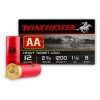 View of Winchester 12ga ammo rounds
