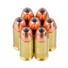 View of Hornady .40 S&W ammo rounds