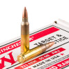 View of Winchester .223 ammo rounds