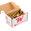 Close up of the 55gr on the 150 Rounds of 55gr FMJ .223 Ammo by Winchester