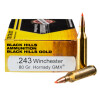 Image of 20 Rounds of 80gr Polymer Tipped .243 Win Ammo by Black Hills Gold Ammunition