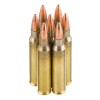 Close up of the 55gr on the 1000 Rounds of 55gr FMJ .223 Ammo by Fiocchi