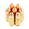 View of M.B.I. 9mm ammo rounds