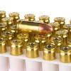 Close up of the 115gr on the 1000 Rounds of 115gr FMJ 9mm Ammo by Blazer