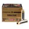 Close up of the 130gr on the 20 Rounds of 130gr JHP .38 Spl +P Ammo by Federal