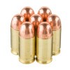 Close up of the 95gr on the 400 Rounds of 95gr FMJ .380 ACP Ammo by Federal