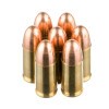 Close up of the 115gr on the 1000 Rounds of 115gr FMJ 9mm Ammo by PMC