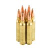 Close up of the 62gr on the 20 Rounds of 62gr Fusion .223 Ammo by Federal