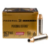 View of Federal .357 Mag ammo rounds