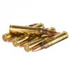 Close up of the 55gr on the 1200 Rounds of 55gr FMJ 5.56x45 Ammo by Israeli Military Industries