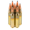 View of Ammo Incorporated 338 Lapua Magnum ammo rounds