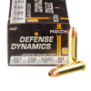 View of Fiocchi .357 Mag ammo rounds