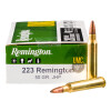 Close up of the 50gr on the 20 Rounds of 50gr JHP .223 Ammo by Remington