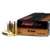 View of PMC .45 ACP ammo rounds