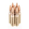 Close up of the 146gr on the 960 Rounds of 146gr FMJ .308 Win Ammo by Hirtenberger