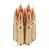 View of Winchester 7.62x39mm ammo rounds