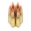 View of Winchester 7.62x39mm ammo rounds