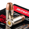 View of Winchester .380 ACP ammo rounds