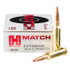 Image of 200 Rounds of 120gr ELD Match 6.5 Creedmoor Ammo by Hornady
