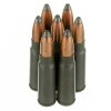 Close up of the 125gr on the 20 Rounds of 125gr SP 7.62x39mm Ammo by Wolf