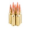 Close up of the 123gr on the 200 Rounds of 123gr A-Max 6.5mm Grendel Ammo by Hornady