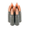 View of MaxxTech 7.62x39mm ammo rounds
