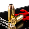 Close up of the 180gr on the 500 Rounds of 180gr JHP .40 S&W Ammo by Winchester