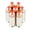 View of Hornady 10mm ammo rounds