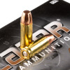 View of Blazer Brass 30 Super Carry ammo rounds