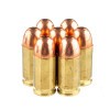 Close up of the 95gr on the 200 Rounds of 95gr FMJ .380 ACP Ammo by Federal Black Pack